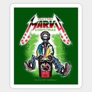 Merry Marvy Christmas (XMAS Variant) Magnet